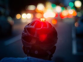 Фонарь для велосипеда на шлем габаритный Topeak HeadLux Dual USB (черный)