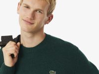 Мужской шерстяной свитер Lacoste