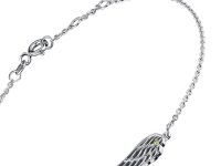 Браслет из серебра с бриллиантом э0601бр07178300