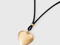 Ожерелье с кулоном в виде сердца, Золотой
