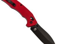 Складной нож Obertech ns-01 thumb stud, сталь VG-10, рукоять G10, красный