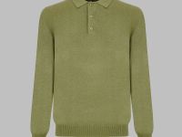 Джемпер-поло с шерстью