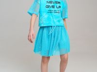 Фуфайка трикотажная для девочек (футболка)