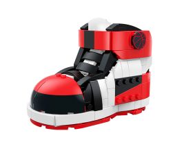JK8202 Конструктор Красно-белая кроссовка