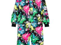 Комбинезон текстильный с полиуретановым покрытием для девочек