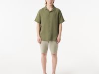 Мужская хлопковая рубашка Lacoste Loose Fit