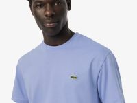 Мужская хлопковая футболка Lacoste с коротким рукавом