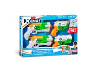 11856 Водный бластер ZURU X-Shot Water «Фаст Филл» 2 шт., и «Нано» 2 шт.