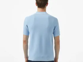 Мужское вязаное поло Lacoste из вискозы