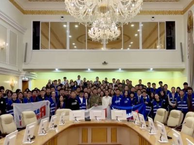 Активисты Молодой Гвардии встретились с Героем России Николаем Евдокимовым