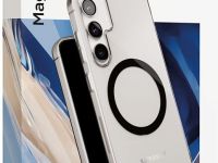 Чехол VLP Puro Case MagSafe для Galaxy S24+, поликарбонат прозрачный