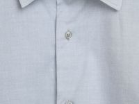 Рубашка из ткани шамбре, Серый