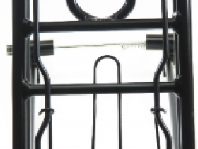 Багажник передний Ostand CD-241 регулируемый 24-29" (черный)