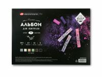 Альбом-склейка для пастели "Мастер-Класс" А3 12 л 160 г , 40% хлопок, 6 цветов, ассорти