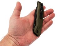 Складной нож Калашников НК-1, сталь AUS-8, рукоять G10, олива