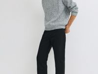 Прямые джинсы, Серый