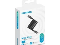 Кабель Momax Mag.Link Type-C/Type-C 60W 200см (черный) (DC61D)