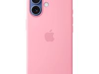 Чехол-накладка Silicone Case Series для Apple iPhone 16 (светло-розовый)