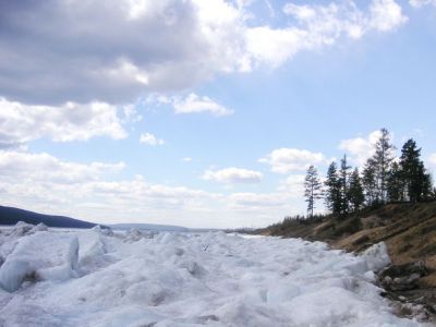 Ледоход набирает ход
