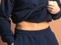 Брюки Массимо мужской/Massimo men, синие на резинке