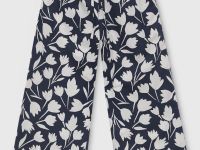 Брюки с принтом из хлопка