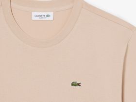 Женская футболка Lacoste свободного кроя из мягкого хлопка