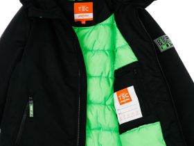 Пальто текстильное с полиуретановым покрытием для мальчиков