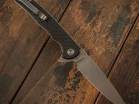 Складной нож CJRB Briar, сталь D2, рукоять G10, Black