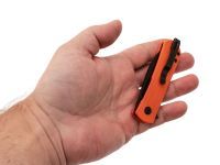 Складной нож Kizer Yorkie, сталь Nitro-V, рукоять G10, оранжевый