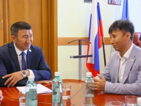Сергей Местников встретился с главой федерации стрельбы из лука перед стартом чемпионата России