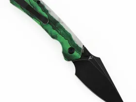 Складной нож Tenable Fenrir, сталь D2, рукоять G10, Green Misty Mountain