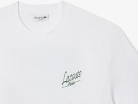 Мужская хлопковая Футболка Lacoste Classic Fit