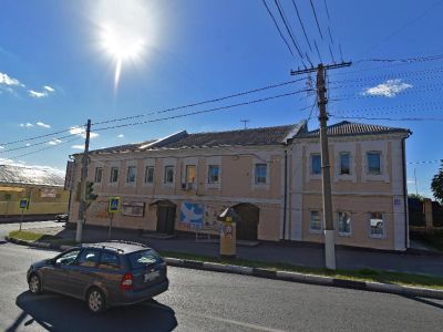 Здание, в котором в 1905-1907 гг. проходили митинги рабочих Лопасни