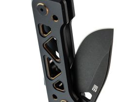 Складной нож WE Knife Tyro, сталь CPM 20CV, рукоять титан, черный