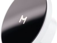 Автомобильный держатель Magssory Disc с БЗУ серебристый