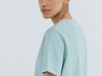 Футболка с цветочным принтом, Зеленый