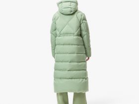 Женская парка Lacoste с капюшоном