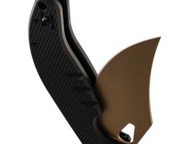 Нож Barmaley Knives Барракуда, сталь VG-10, рукоять G10, черный
