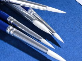 Кисть синтетика жесткая круглая Finenolo