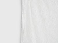 Юбка-пояс из кружева для девочек, Белый