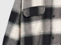 Куртка-рубашка с капюшоном для мальчиков, Черный