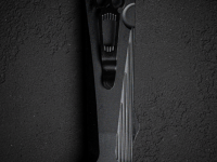 Автоматический нож Daggerr Кощей Tanto Black, сталь D2, рукоять алюминий