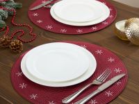 Набор плейсматов Снежинка/Snowflake