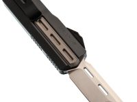 Автоматический нож Maxace Uranus T/E Satin сталь 10Cr15CoMoV, рукоять Gray Aluminum