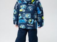 Комплект текстильный с полиуретановым покрытием для мальчиков: куртка, полукомбинезон