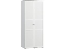 Распашной шкаф Амели 2-100x240 Белый