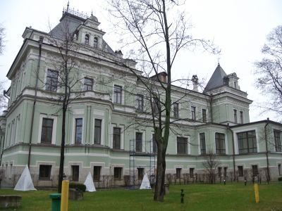 Главный дом - лечебница, 1897-1898 гг., архитектор С.Ф.Воскресенский