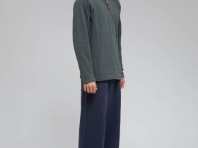 Толстовка-поло на молнии