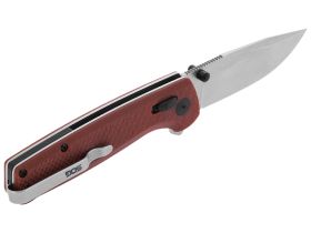 Складной нож SOG Terminus XR, сталь D2 SW, рукоять G-10, красный (коробка)