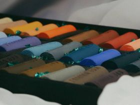 Набор пастели сухая Гамма "Пейзаж" 36 цветов, палитра В. Татаринова, картон. упак.